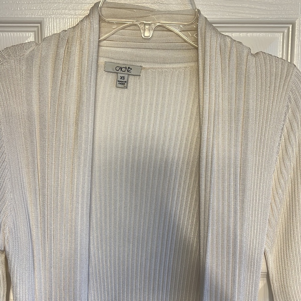 Beautiful Open Front Sweater From Cache! - image 2